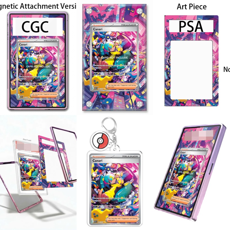 Display Case Acrylic - Art Display for Pokemon Scarlet Violet
