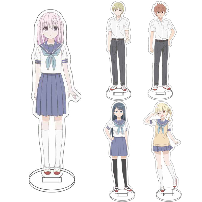 Figma Stand Set - 16CM Anime Inexpressive Kashiwada and Expressive