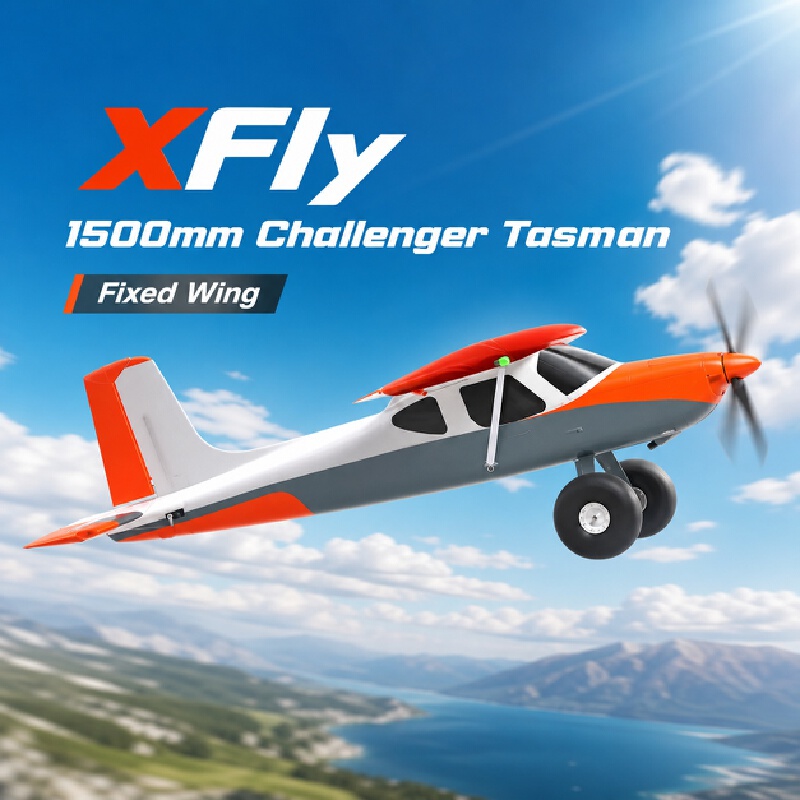 Model Airplane Plastic - XFly Model Tasman Challenger Rc Fixed