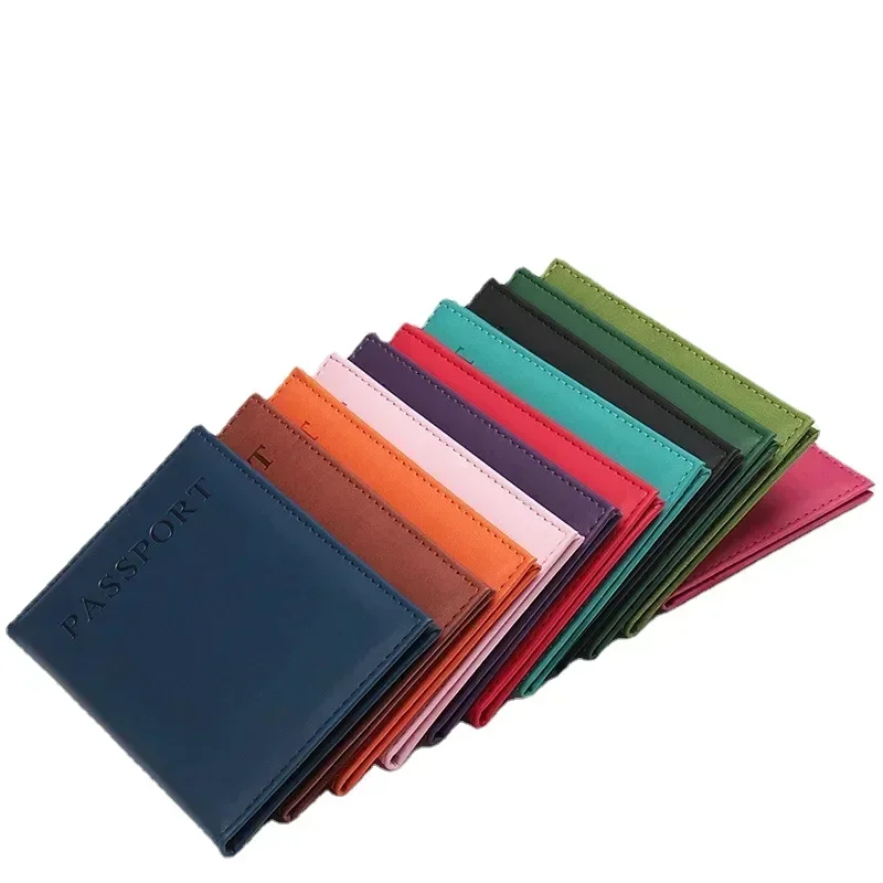 Card Top Loader - Fashion Women Men Passport Cover Pu