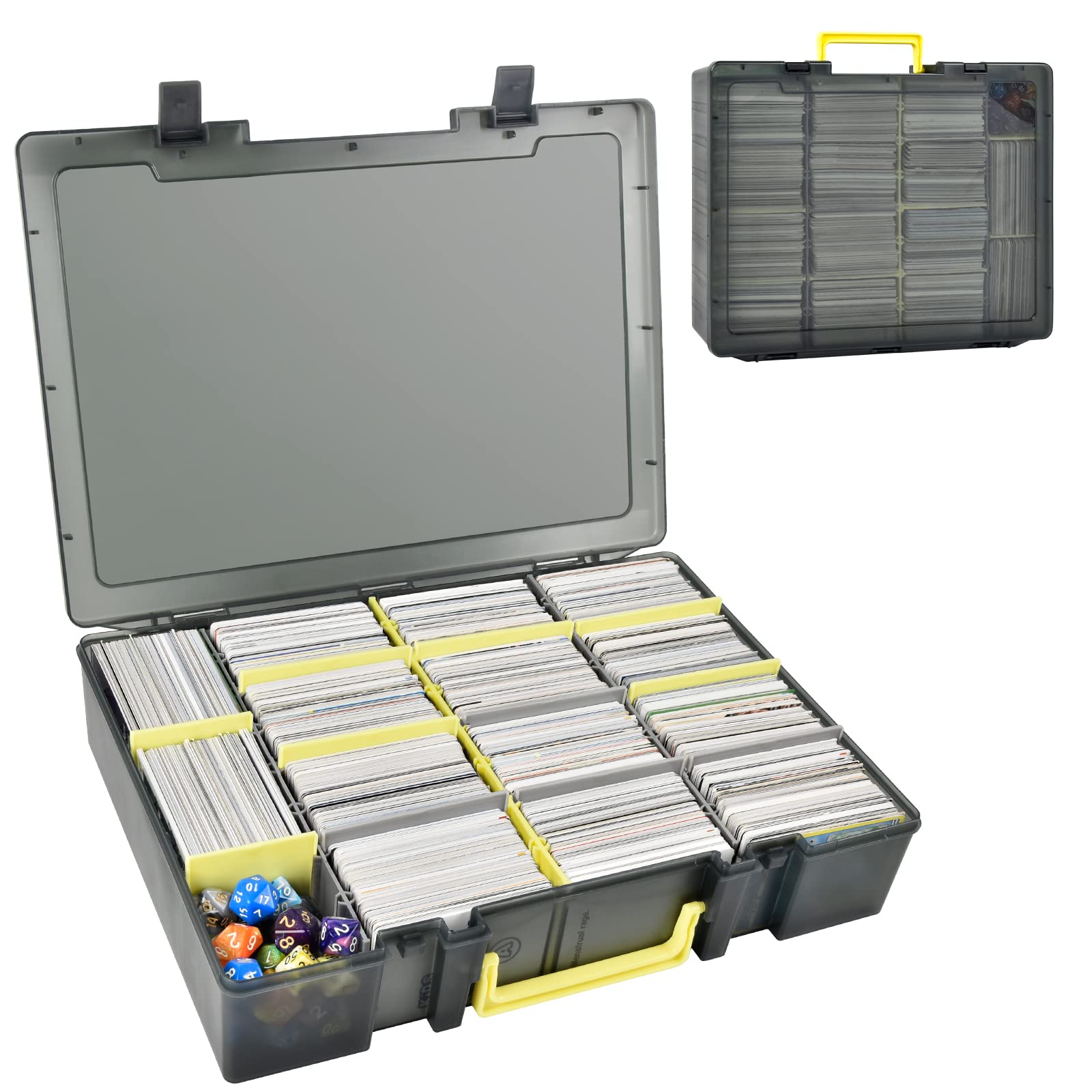 Pokemon Binder Card - Clear Trading Card Storage Box 2300+