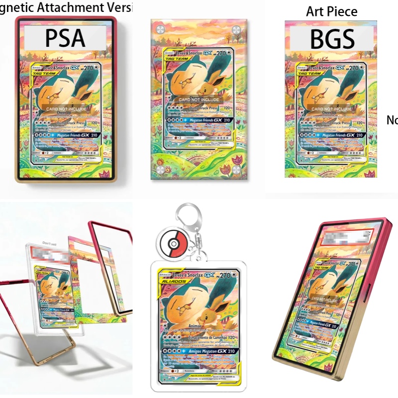 Display Case Acrylic - Art Display for Pokemon Sun &