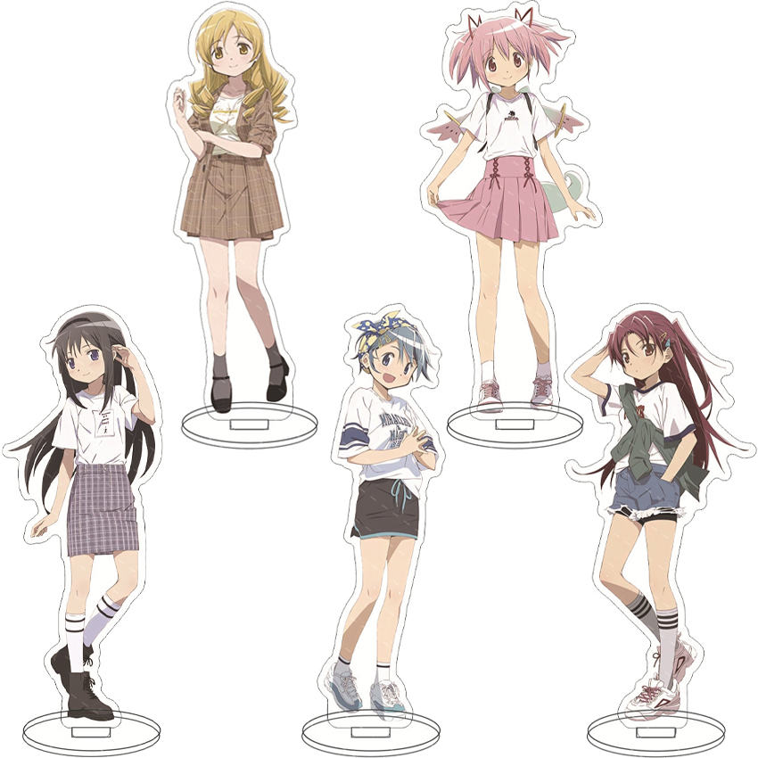 Figma Stand Set - 16CM Anime Figure Puella Magi Madoka