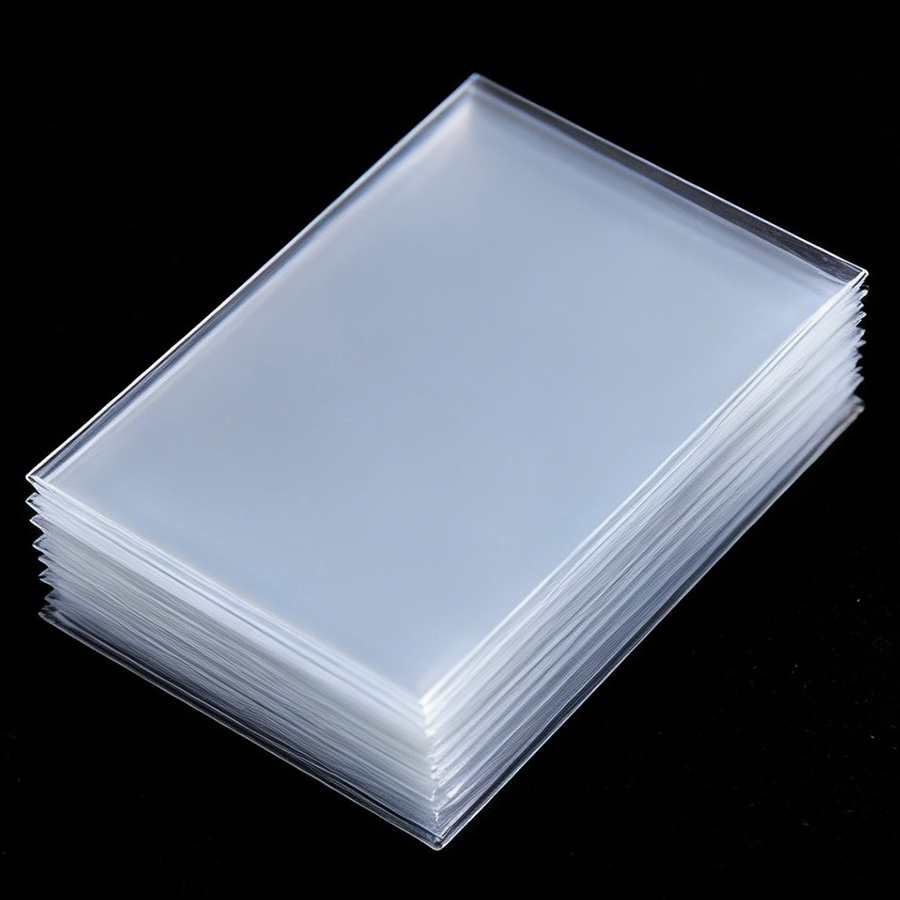 Card Penny Sleeve - 100pcs 8.8/9cm Clear Card Sleeves Transparent