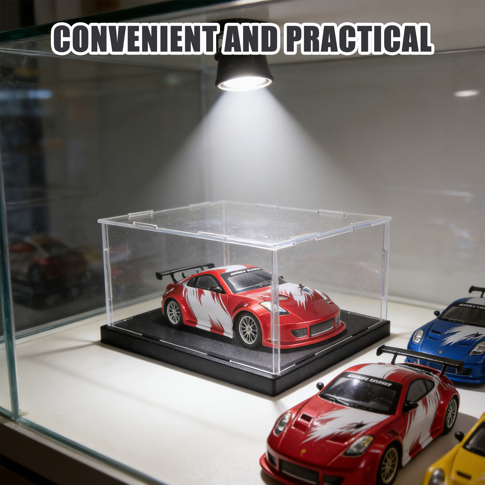 Display Case Acrylic - Clear Acrylic Car Display Case Dustproof