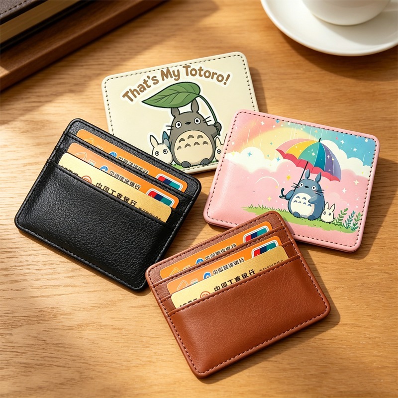 Card Top Loader - Totoro Cute Slim ID and Bank