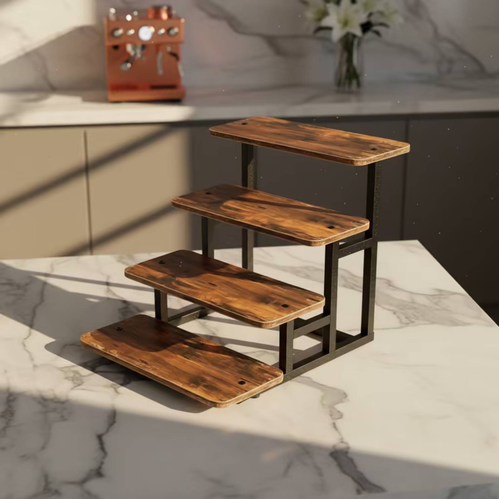 4-Tier Display Stand Tabletop  - огляд і ціна Display Risers Set