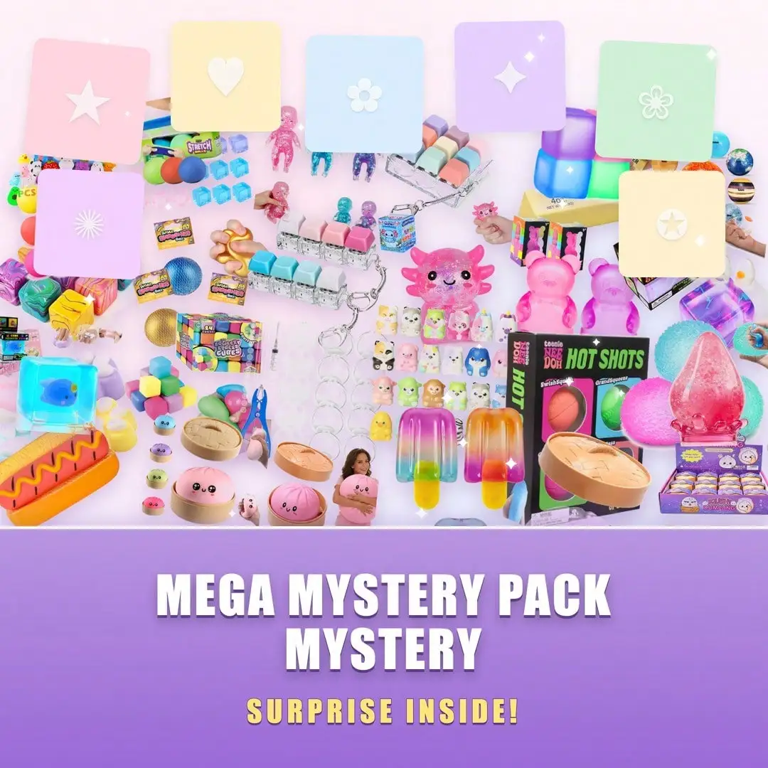 100styles Squishy Squeeze Fidg - огляд і ціна Mystery Box Blind Bag