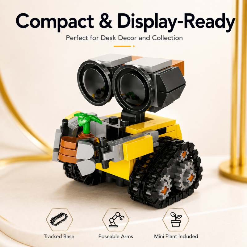 Mini Robot Building Blocks Set - огляд і ціна Building Block Mini