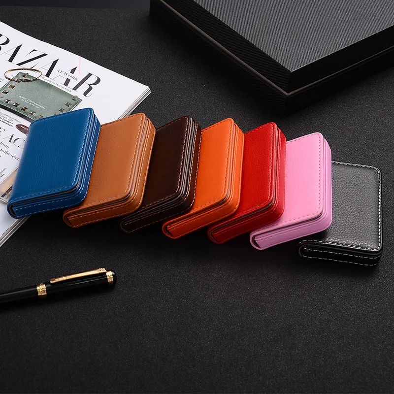 2026 PU Leather Business Card  - огляд і ціна Card Top Loader