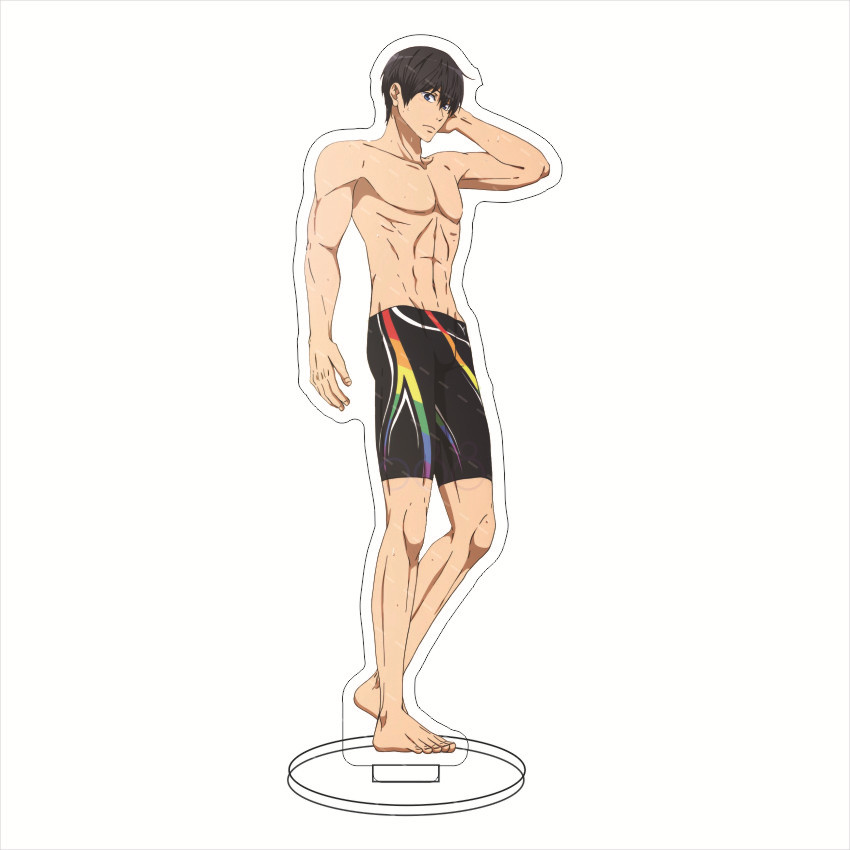16CM Anime Acrylic Figure Free - огляд і ціна Figma Stand Set