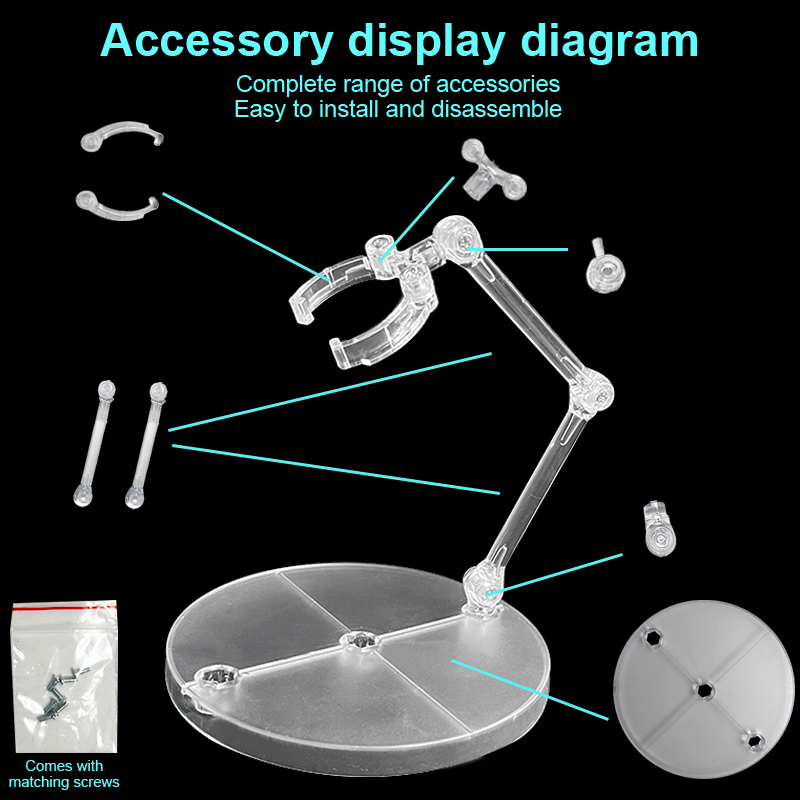 NEW 1Pc Action Figure Base Sui - огляд і ціна Action Figure Stand