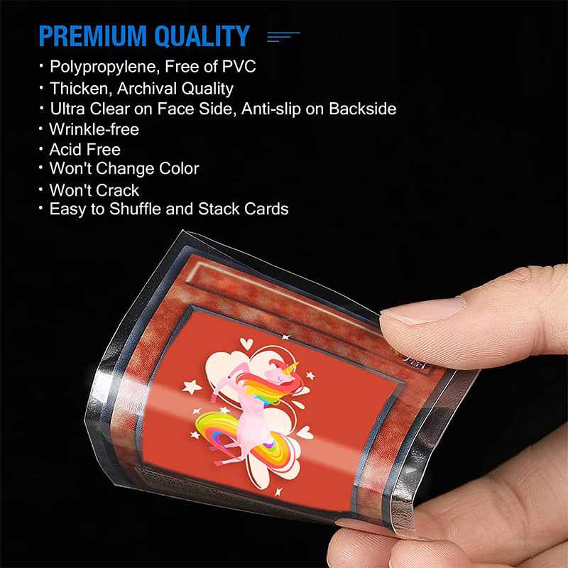 200 Pcs Transparent Playing Ca - огляд і ціна Card Penny Sleeve