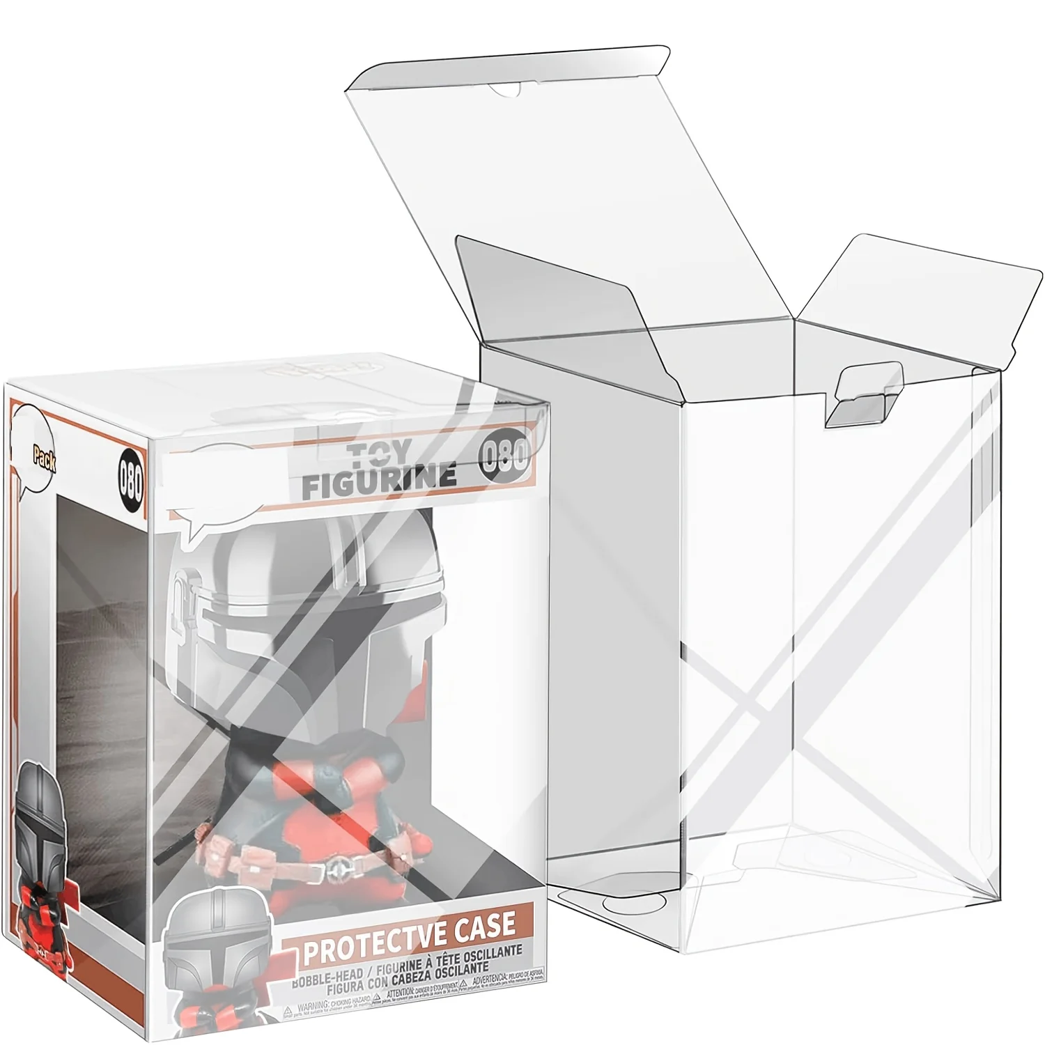 Clear Pop Display Case Compati - огляд і ціна Funko Pop Protector