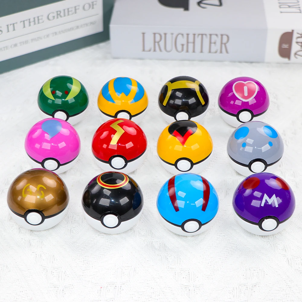 12PCS Pokemon Ball Pokeball Pi - огляд і ціна Vinyl Figure Blank
