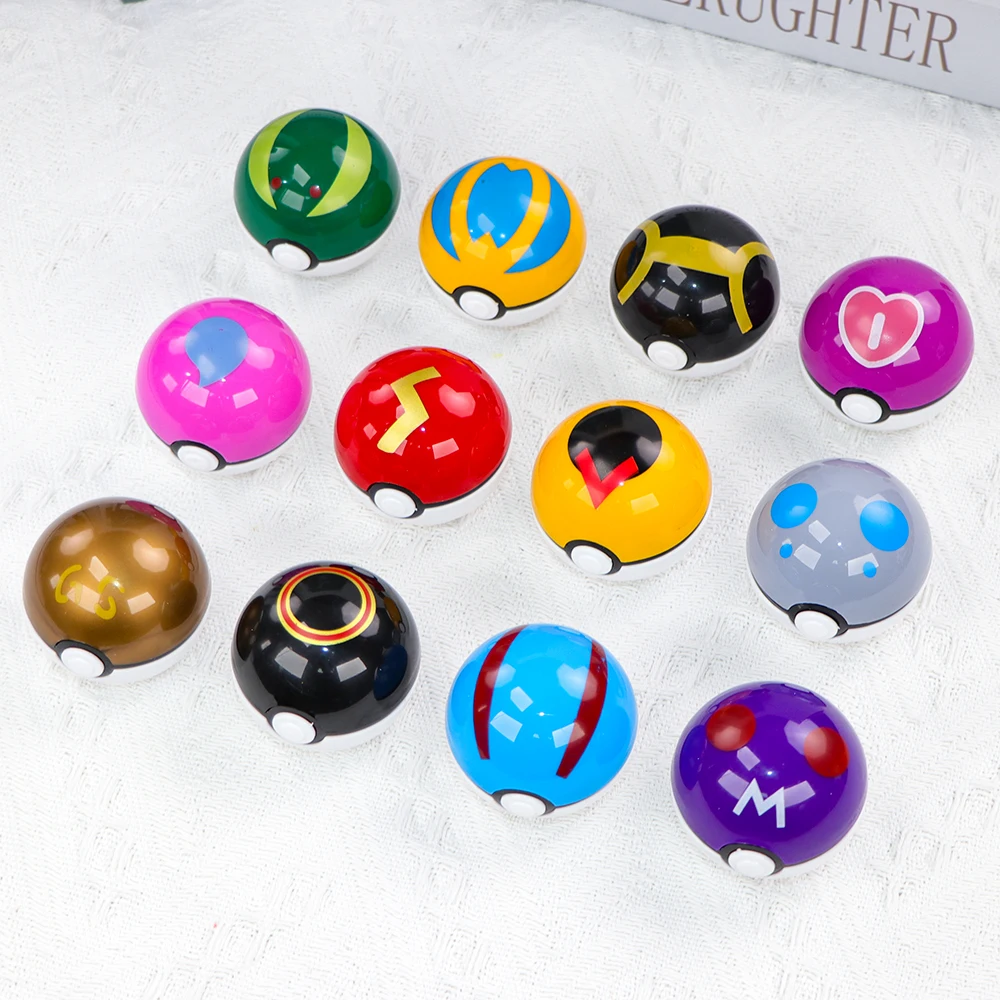 12PCS Pokemon Ball Pokeball Pi - огляд і ціна Vinyl Figure Blank