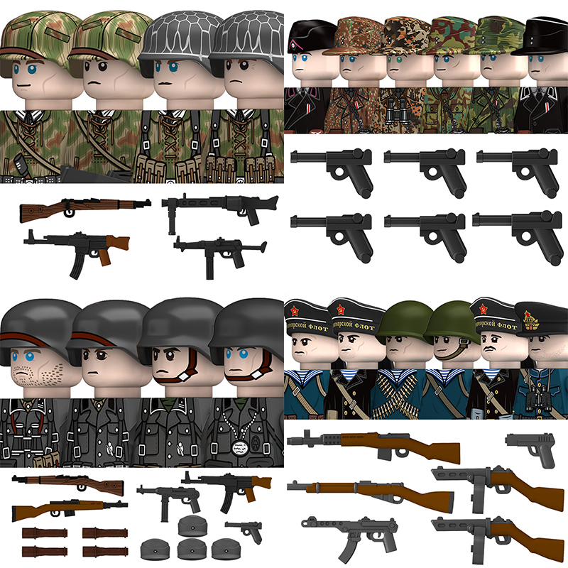 WW2 Military German North Afri - огляд і ціна Lego Minifigure Holder