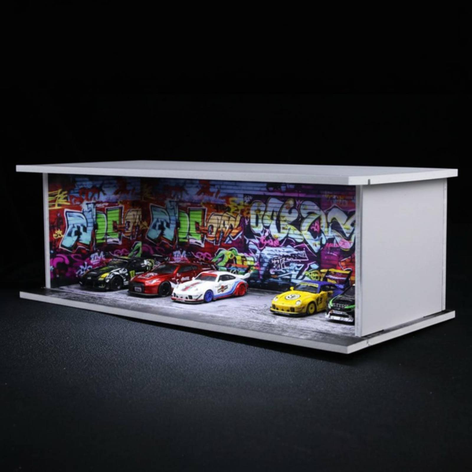 Graffiti Parking Garage Displa - огляд і ціна Display Case Acrylic
