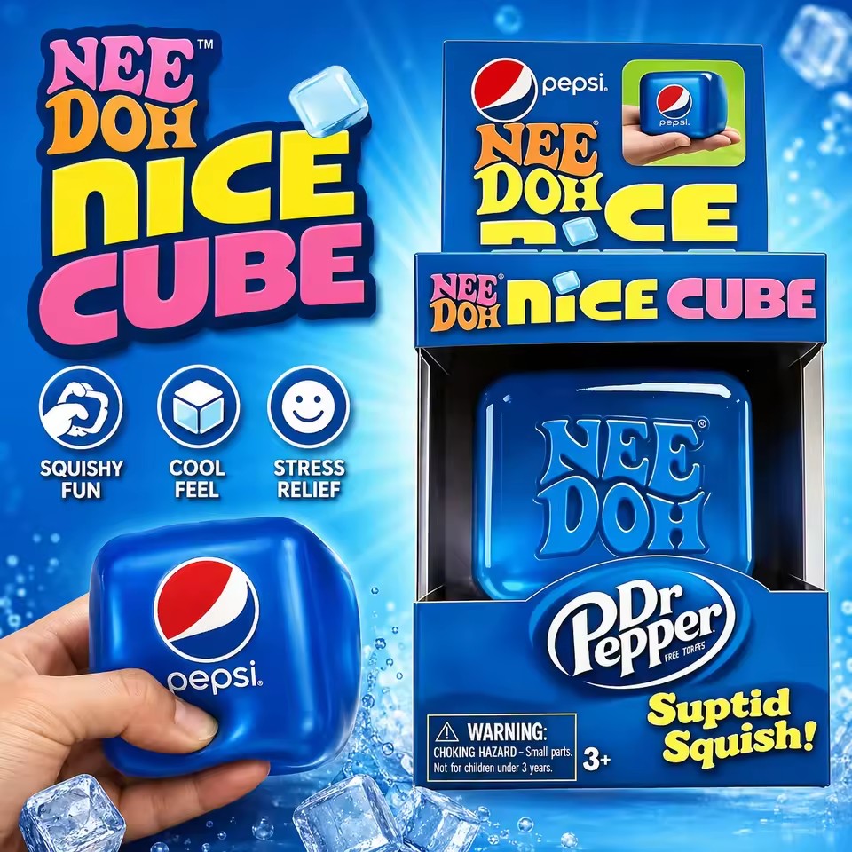 Schylling Nee Doh Nice Cube So - огляд і ціна Fidget Cube Original