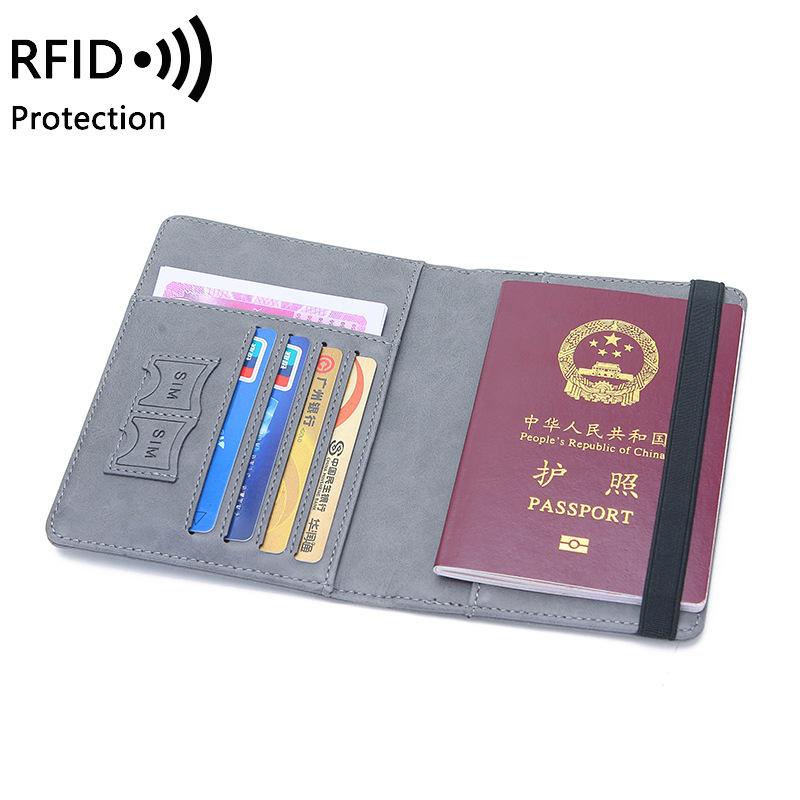 Unisex PU Leather Passport Hol - огляд і ціна Card Top Loader