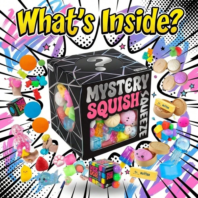 Cute Surprise Fidget Toy Stres - огляд і ціна Mystery Box Blind Bag