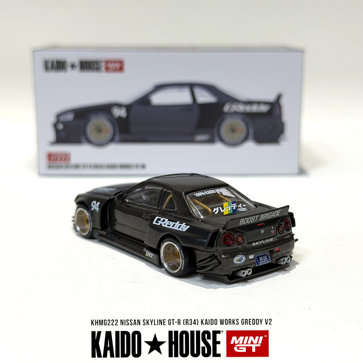 Mini GT x Kaido House 1:64 Nis - огляд і ціна Die Cast Car 1 64