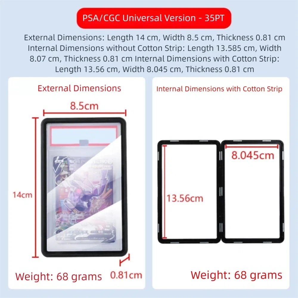 Aluminium Frame PSA/CGC Graded - огляд і ціна Graded Card Display