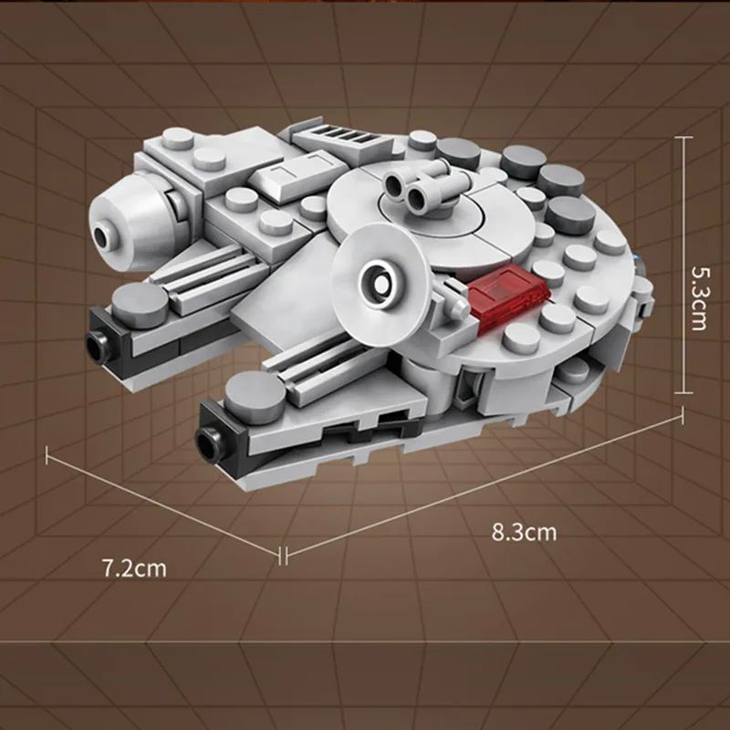 Classic Star Fighter Plane Air - огляд і ціна Building Block Mini