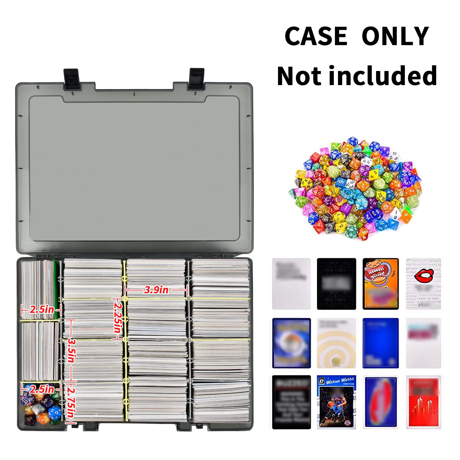 Clear Trading Card Storage Box - огляд і ціна Pokemon Binder Card