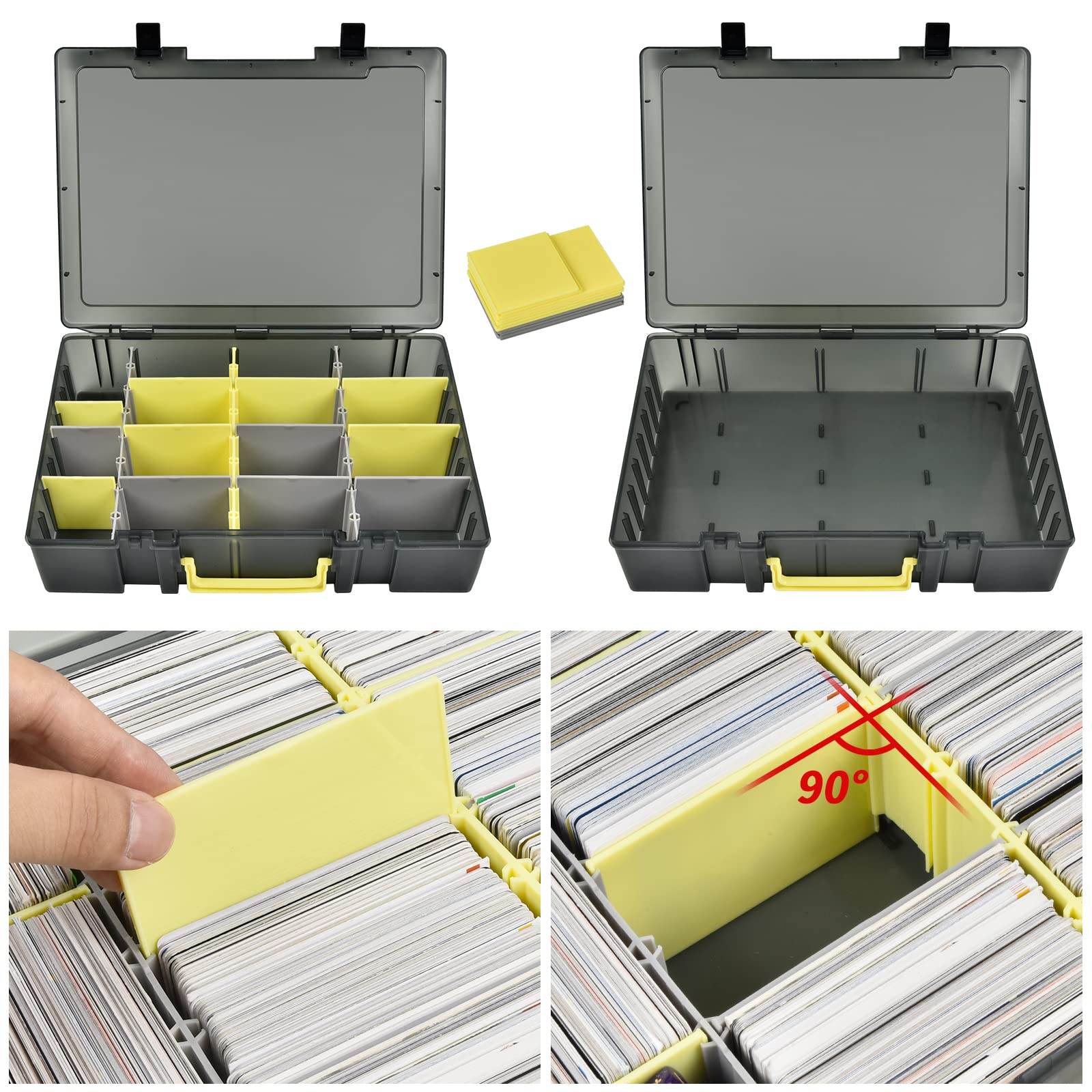 Clear Trading Card Storage Box - огляд і ціна Pokemon Binder Card