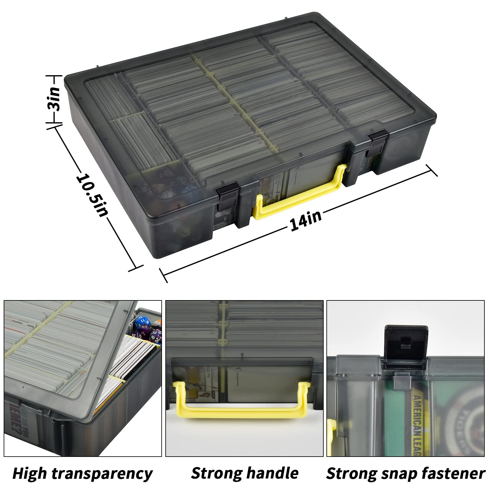 Clear Trading Card Storage Box - огляд і ціна Pokemon Binder Card