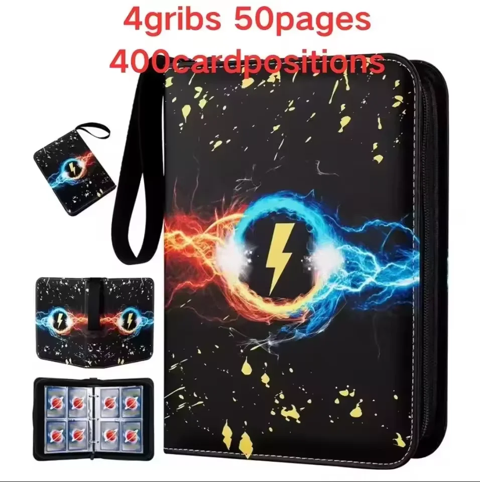 IN STOCK-- 400PCS Album Binder - огляд і ціна Pokemon Binder Card