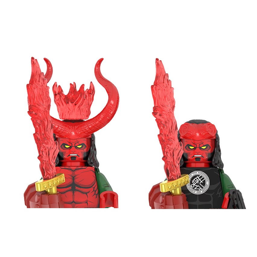 WM2422 WM2421 Hellboy Building - огляд і ціна Building Block Mini