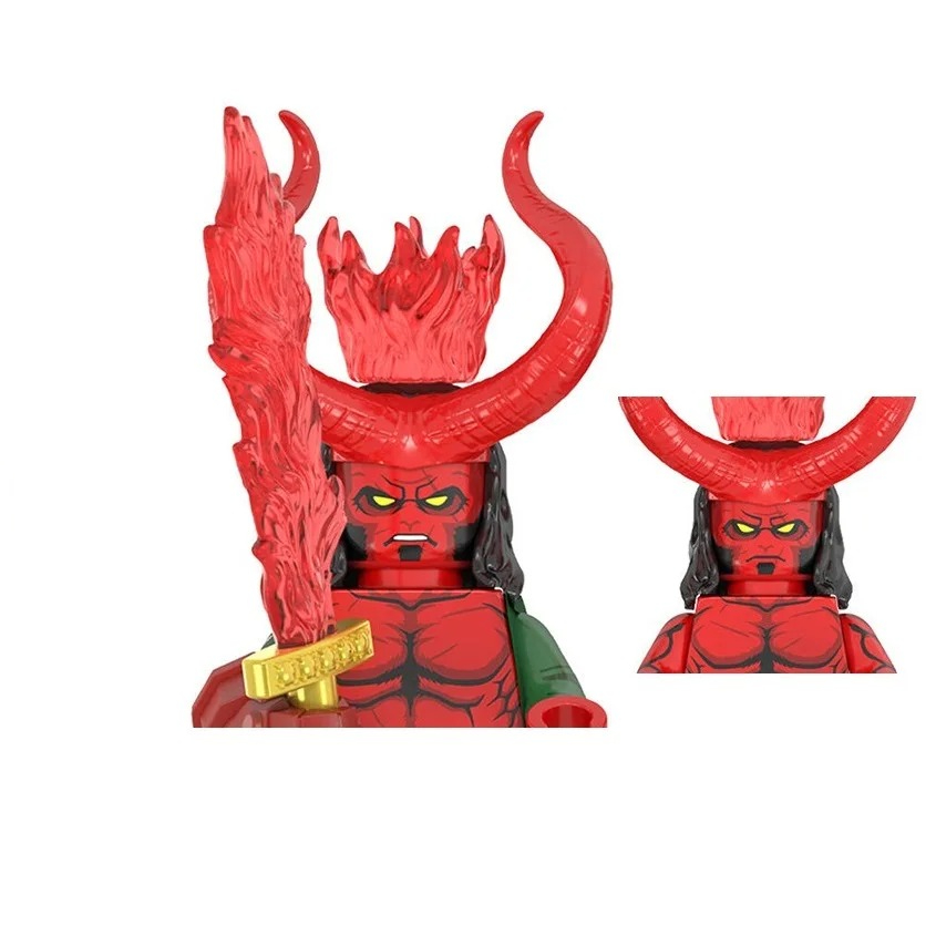 WM2422 WM2421 Hellboy Building - огляд і ціна Building Block Mini
