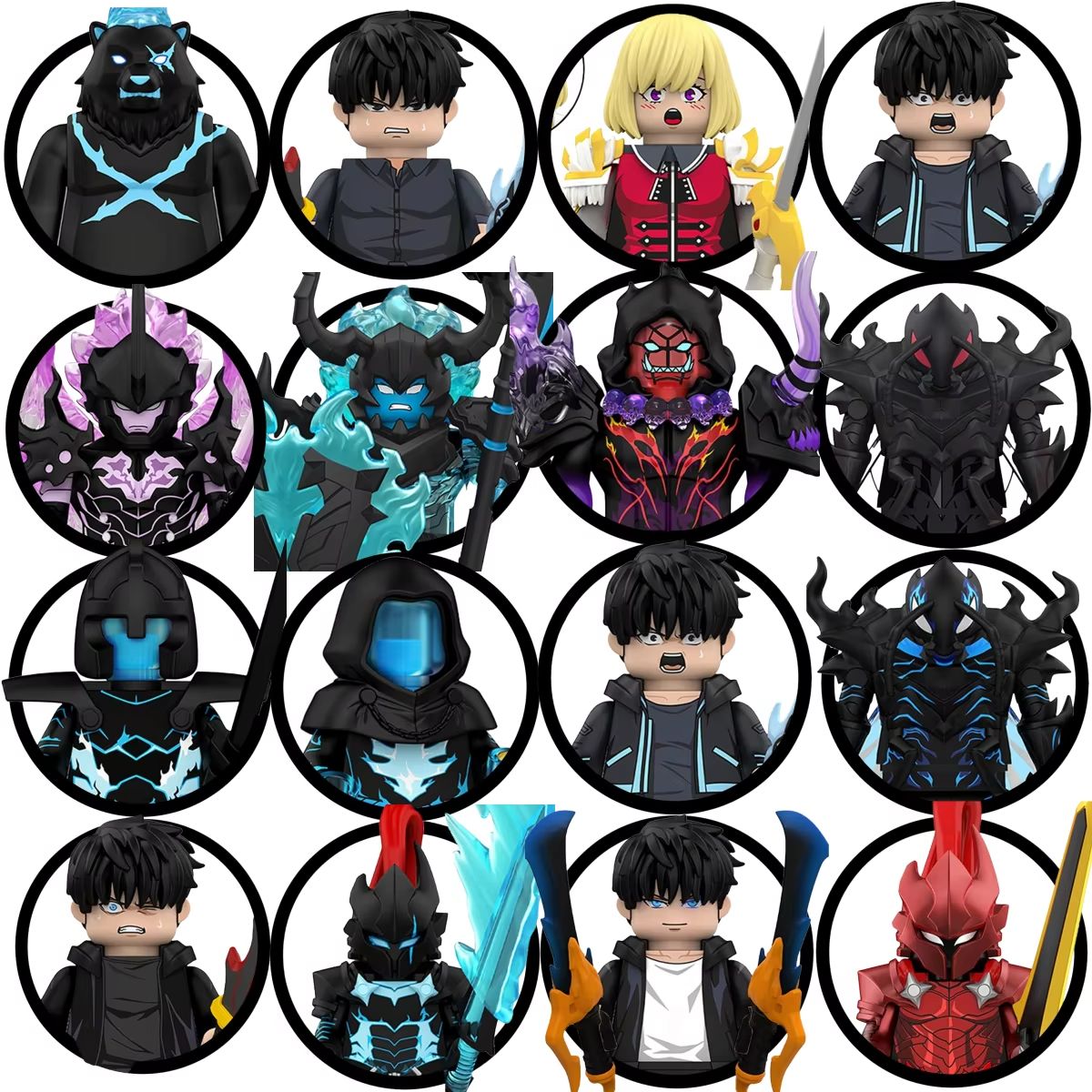 Blind Box WM6220 Anime Sung Ji - огляд і ціна Building Block Mini
