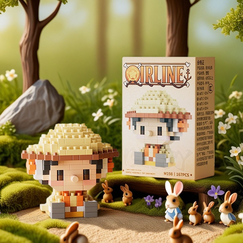New ONE PIECE Sun God Nika Luf - огляд і ціна Building Block Mini