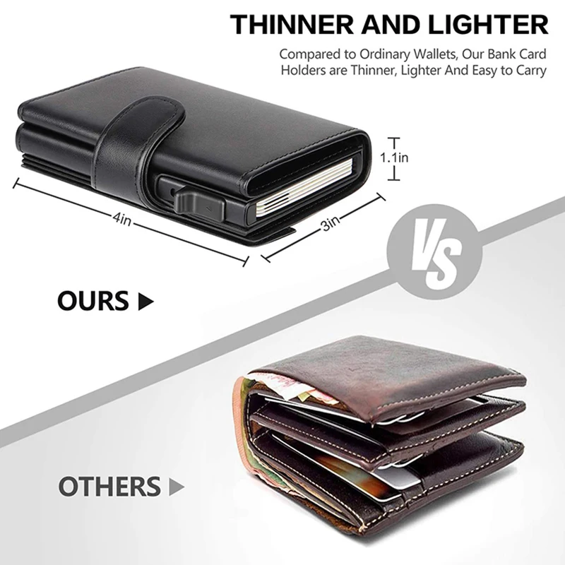 Rfid Business Card Holder Cred - огляд і ціна Card Top Loader