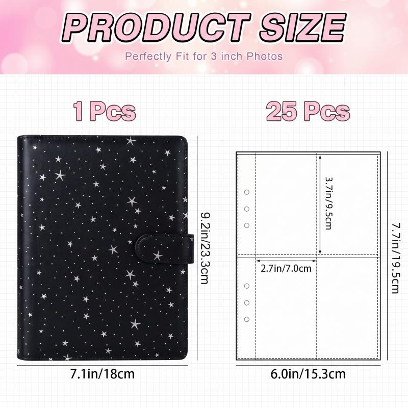 A5 6‑Ring Loose‑Leaf Photocard - огляд і ціна Trading Card Binder