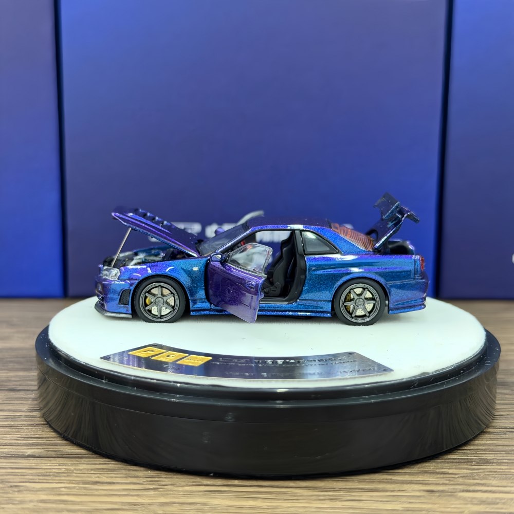 PGM 1:64 Liberty Walk GTR R34  - огляд і ціна Die Cast Car 1 64