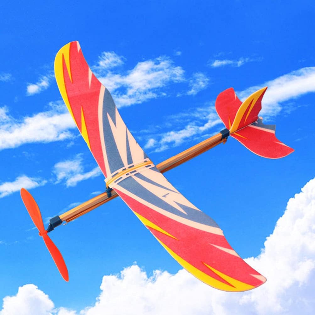 5/10Pcs Rubber Band Powered Ai - огляд і ціна Model Airplane Plastic