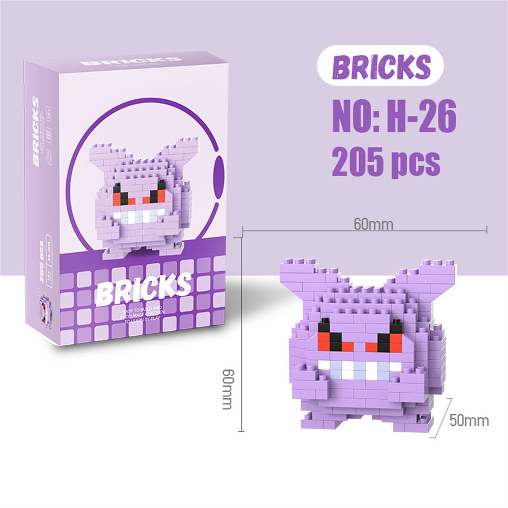 Pokemon Micro Building Blocks  - огляд і ціна Building Block Mini