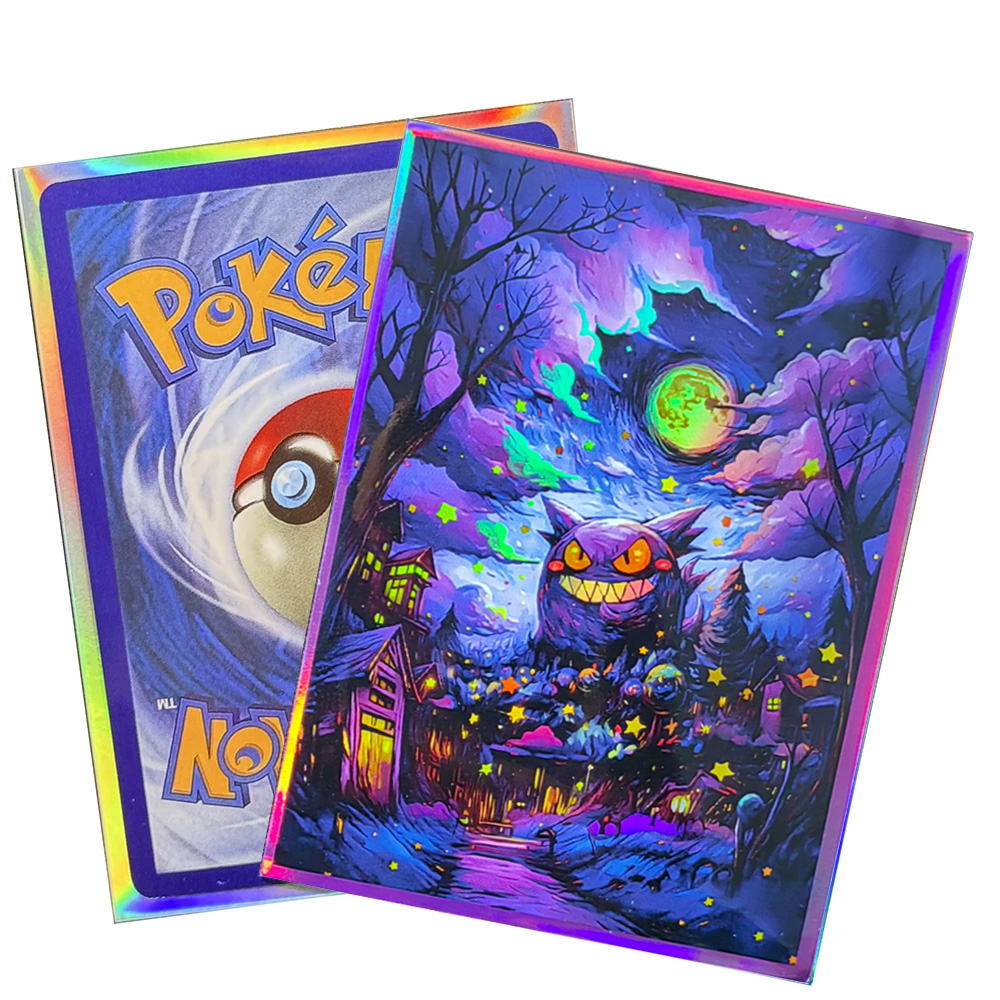 60PCS 66x91mm Pokemon Gengar H - огляд і ціна Card Penny Sleeve