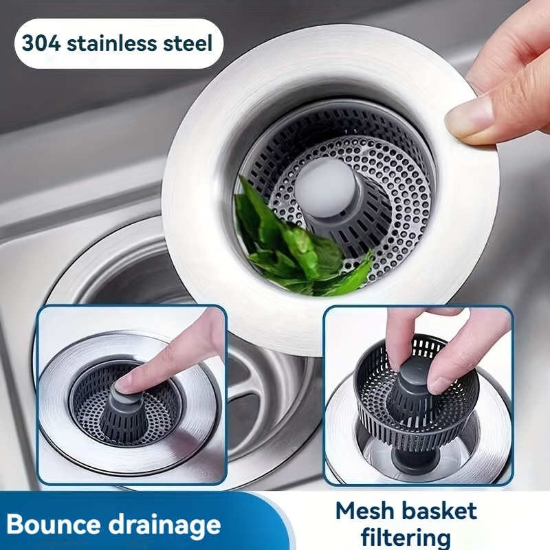 3 in 1 Kitchen Sink Drain Stra - огляд і ціна Pop Display Shelf