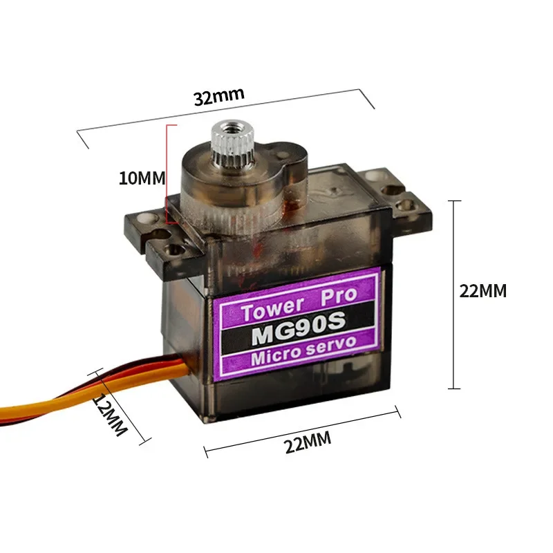 SG90/MG90S 9G Micro Digital Se - огляд і ціна Model Airplane Plastic