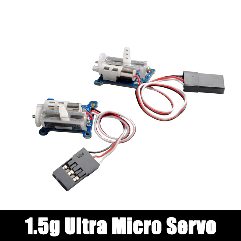 2PCS Ultra Micro 1.5g Linear S - огляд і ціна Model Airplane Plastic