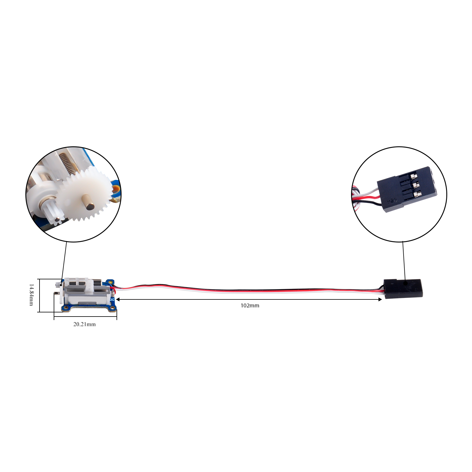 2PCS Ultra Micro 1.5g Linear S - огляд і ціна Model Airplane Plastic