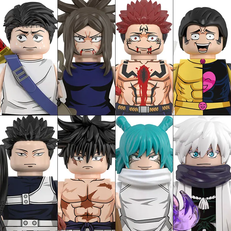 Jujutsu Kaisen Building Blocks - огляд і ціна Building Block Mini