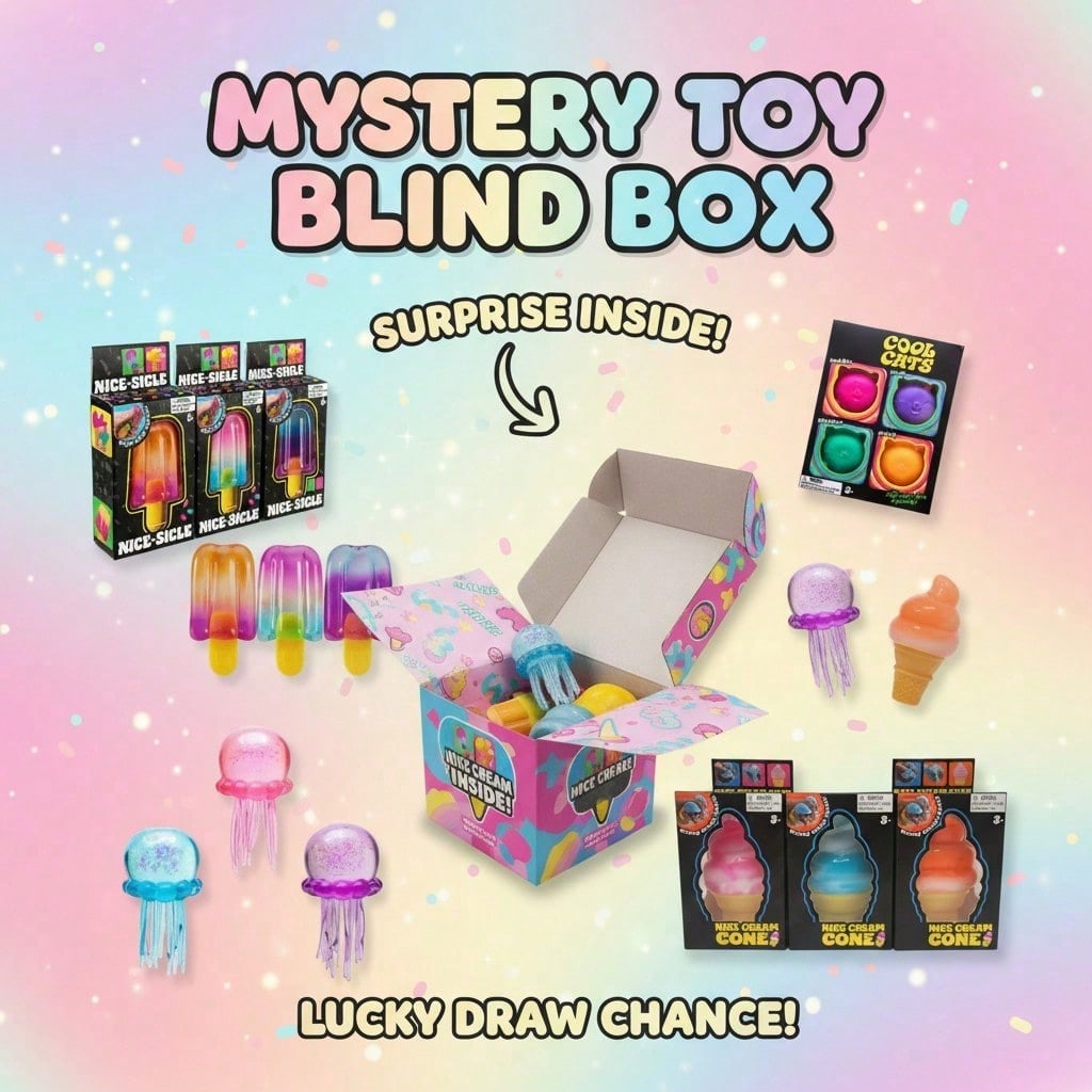 100+ Pieces Assorted Squishy F - огляд і ціна Mystery Box Blind Bag