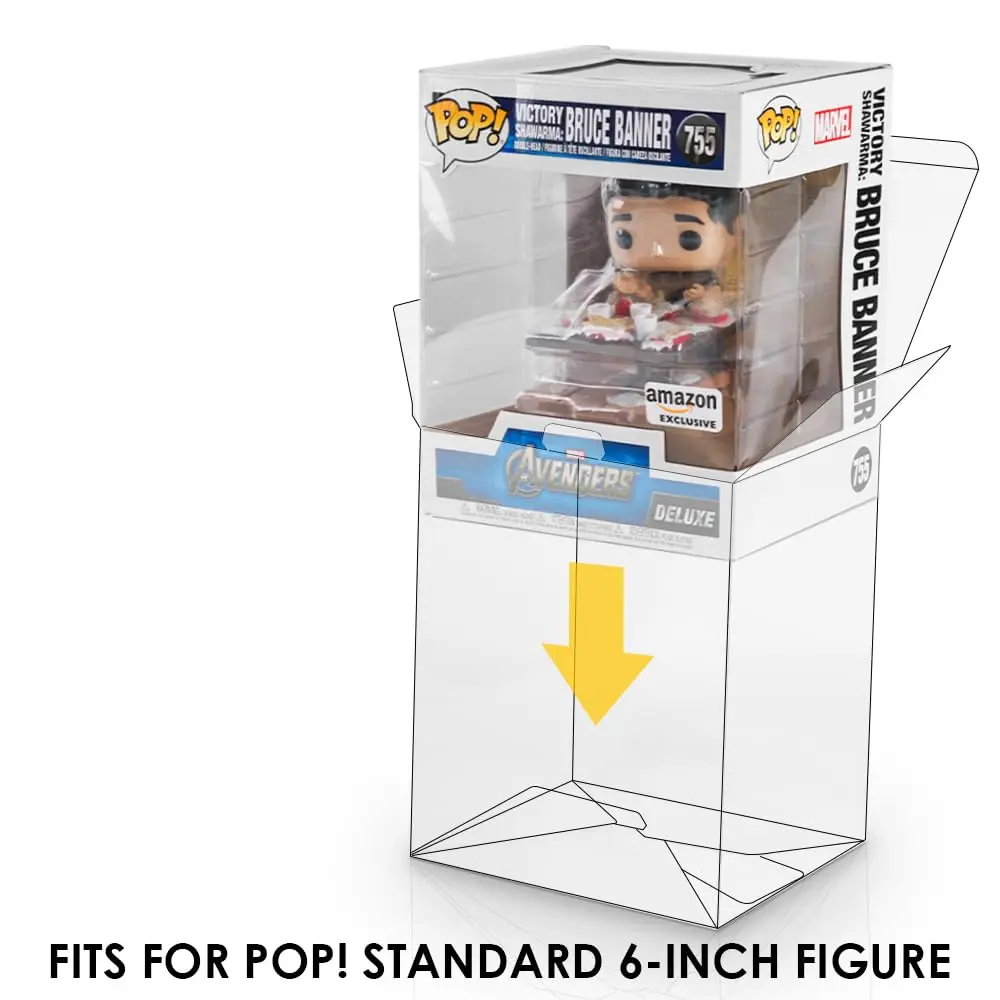 0.50 MM Thick Clear Scratch-Re - огляд і ціна Funko Pop Protector