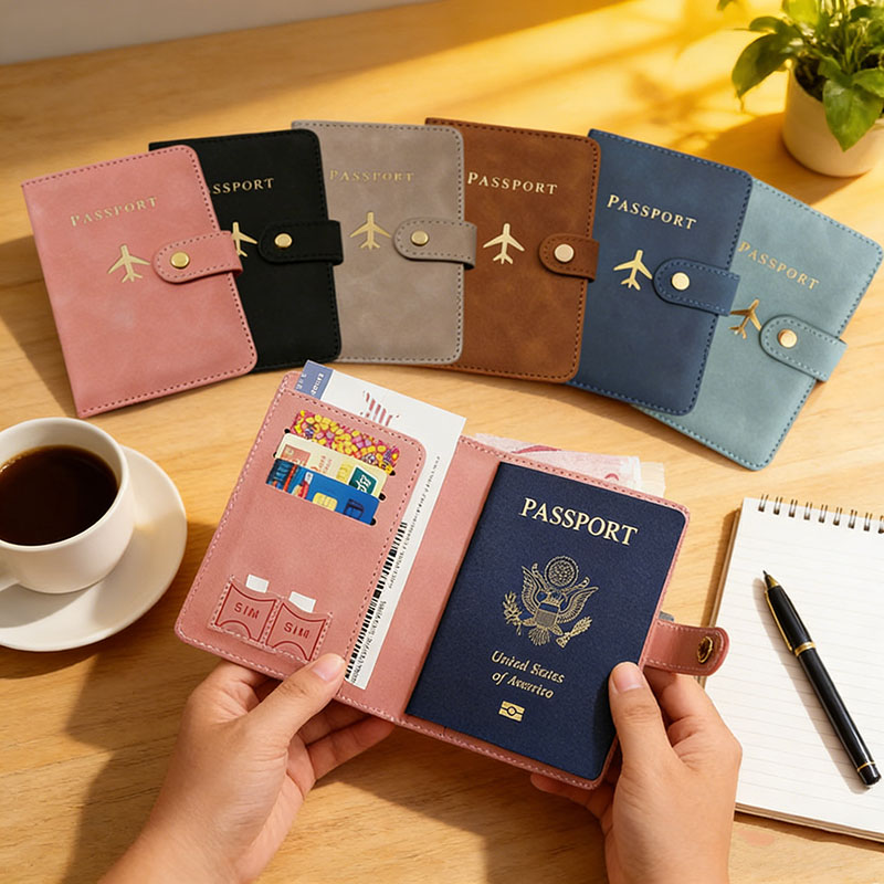 Leather Passport Holder Covers - огляд і ціна Card Top Loader